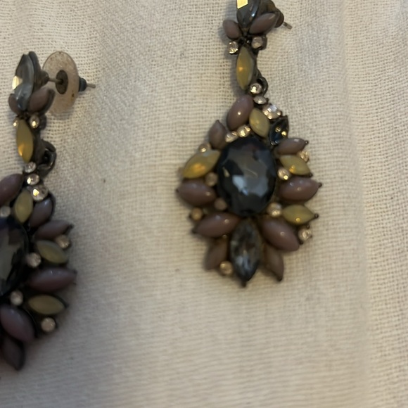 Dangle cluster earrings - Picture 4 of 6